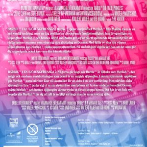 DVD - Barbie: Sjöjungfru (Samlarbox med 3 filmer) baksida