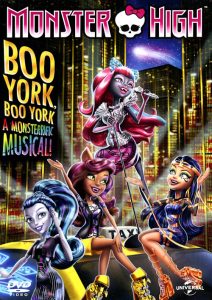 DVD - Monster High: Boo York, Boo York framsida