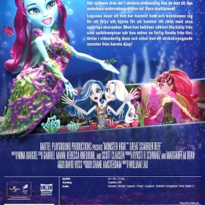 DVD - Monster High: Stora Skalliärrevet baksida