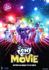 DVD - My Little Pony: The Movie framsida