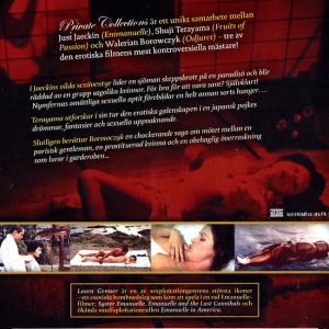 DVD - Private Collections baksida