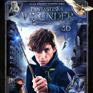 Bluray - Fantastiska Vidunder och var man hittar dem (Eddie Redmayne) (2016) (3D) framsida
