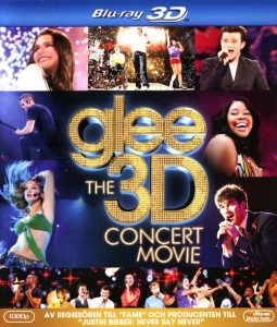 Bluray - Glee - The Concert Movie (2011) (3D) framsida