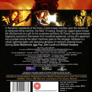 Bluray - Hardware (25th Anniversary ed.)(1990) (Import) baksida