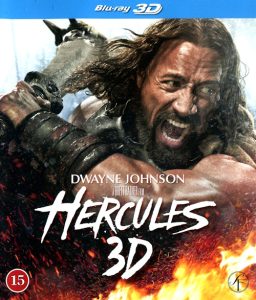 Bluray - Hercules (Dwayne Johnson) (2014) (3D) framsida