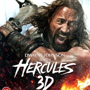 Bluray - Hercules (Dwayne Johnson) (2014) (3D) framsida