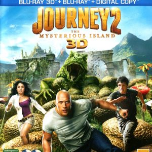 Bluray - Journey 2: The Mysterious Island (Dwayne Johnson) (2011) (3D) framsida
