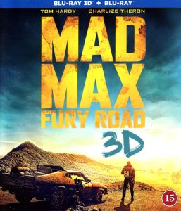Bluray - Mad Max: Fury Road (Charlize Theron) (2015) (3D) framsida