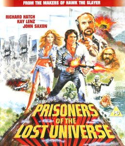 Bluray - Prisoners of the Lost Universe (Richard Hatch) (1983) (Bluray+DVD) (Import) framsida