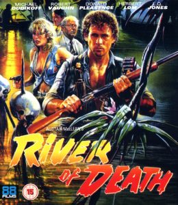 Bluray - River of Death (Michael Dudikoff) (1989) (Import) framsida