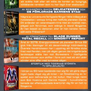DVD - Sci-fi Box 1 (4 Filmer) baksida