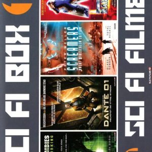 DVD - Sci-fi Box 1 (4 Filmer) framsida
