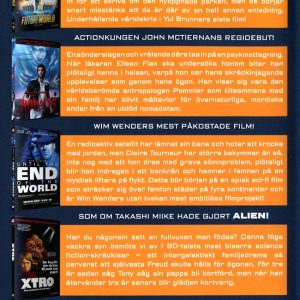 DVD - Sci-fi Box 2 (4 Filmer) baksida