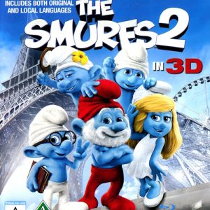 Bluray - Smurfarna 2 (2013) (3D) framsida